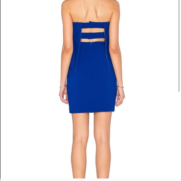 NWT Jay Godfrey strapless mini dress - Picture 2 of 6